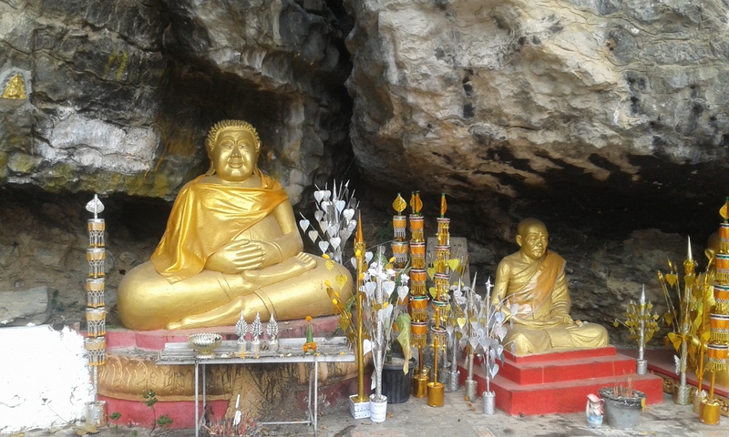 auf dem PhouSi Mountain in Luang Prabang